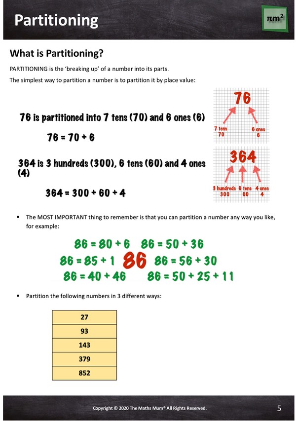 5The Maths Mum Explains - ADDITION & SUBTRACTION copy 2