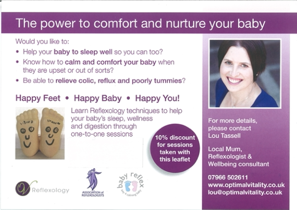 baby reflex advert