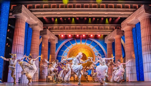 Disney's Hercules - Mount Olympus - Ensemble - Photo by Johan Persson ©Disney