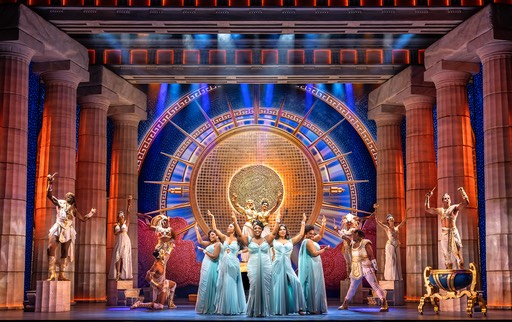 Disney's Hercules - Mount Olympus & Muses - Photo by Johan Persson © Disney
