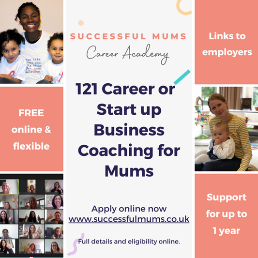 121 Career or Business Coaching for mums