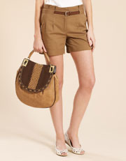 Connie Cotton Linen Shorts ú35