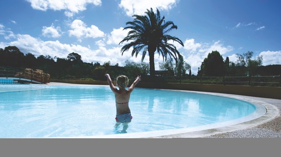 Holiday swimming pool