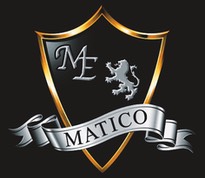 MATICO Logo2 on backgrounds