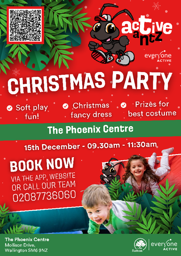 Phoenix Centre - A4 active antz xmas party - CC (1)
