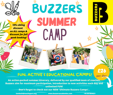 Summer Buzzers flyer 1