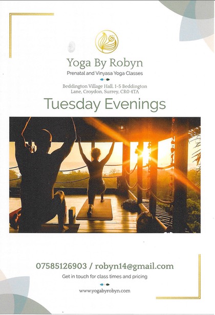 yoga flyer